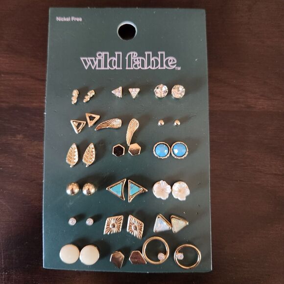 wild fable 18 Sets Earrings Nickel Free NEW - Picture 1 of 4